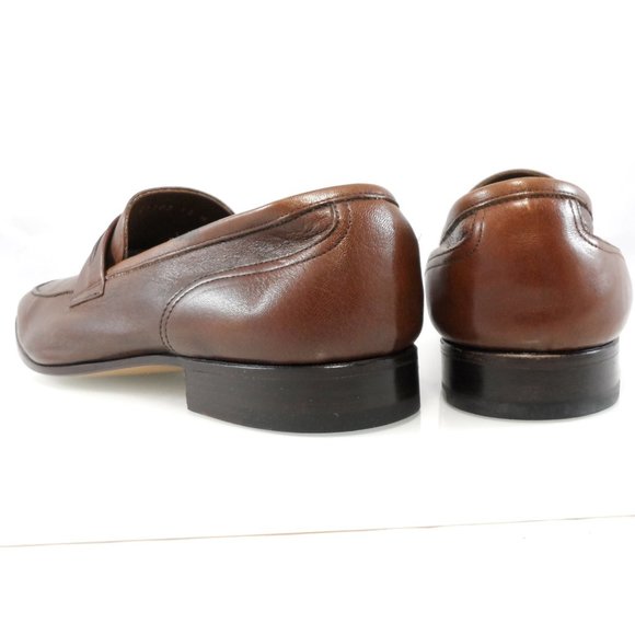 NIB$550 Bruno Magli Rosarbio Leather Flex Loafer Slip-On Dress Men's Shoes 13 - Picture 12 of 15